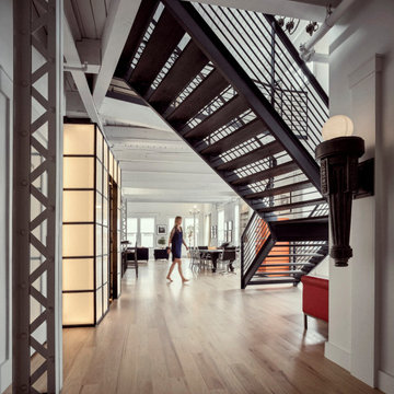 Modern Industrial Loft Staircase