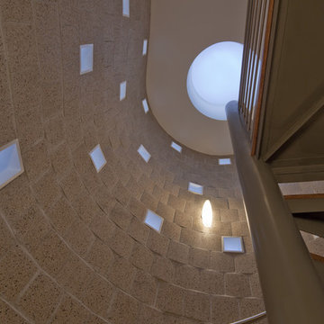 Modern Interior Block Stairwell