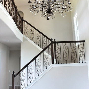 Modern Old World Staircase