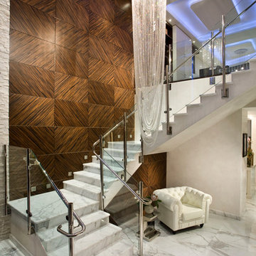 Modern Penthouse in Miami at Jade Ocean Designed by Pfuner Design