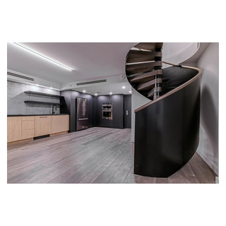 Modern Spiral Staircase - Modern - Staircase - Tampa - by Bella Stairs ...
