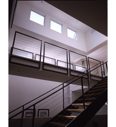 Contemporary Staircase by Demerly Architects