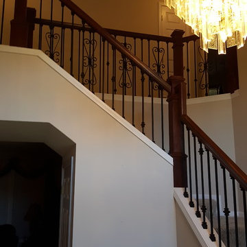 Moss Residence Wrought Iron Balusters