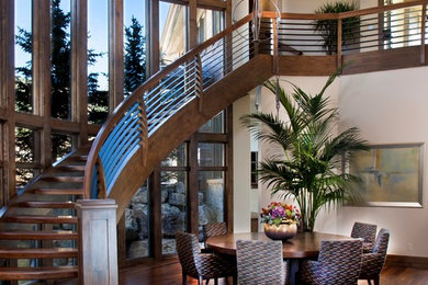 Staircase - transitional staircase idea in Salt Lake City