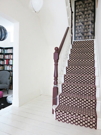 Eclectic Staircase by Mad About Your House