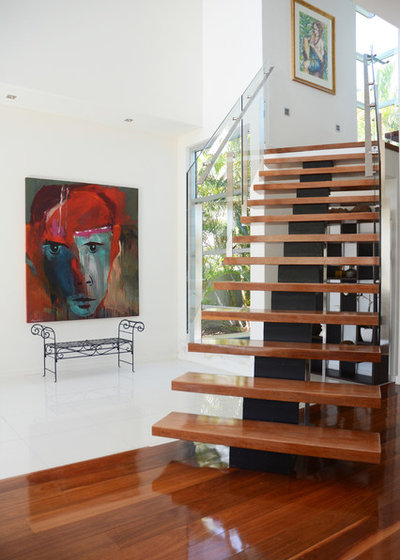 Contemporary Staircase by Tamara Armstrong