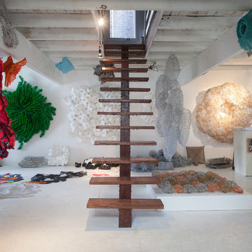 My Houzz: Artists Share a Colorful Industrial Loft and Studio