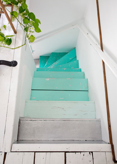 Eclectic Staircase by Rikki Snyder