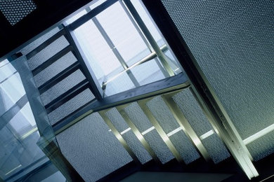 This is an example of a modern staircase in Cambridgeshire.