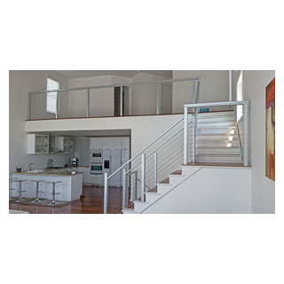 Natural Aluminum Interior Cable Railing in Quarryville, PA - Modern ...