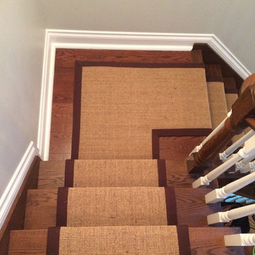 Natural Carpet For Stairs and Hallway Runners and Area Rugs