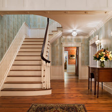 Traditional Staircase by Peter Zimmerman Architects