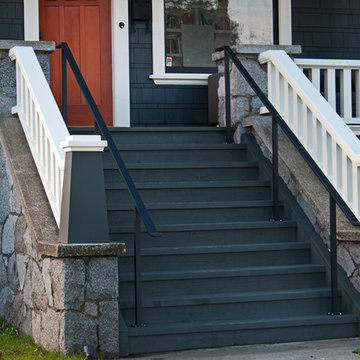 New Staircase on a renovated Arts and Crafts home