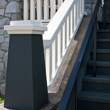 New Staircase on a renovated Arts and Crafts home