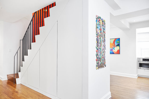 Modern Staircase by Lauren Rubin Architecture