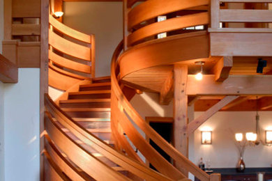 Design ideas for a contemporary staircase in New York.