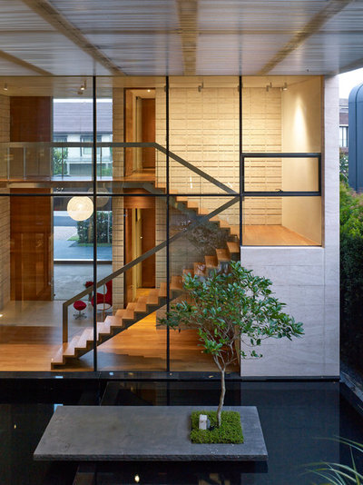 Modern Staircase by Greg Shand Architects