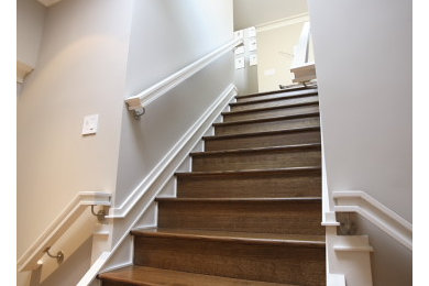 Photo of a contemporary staircase in San Francisco.