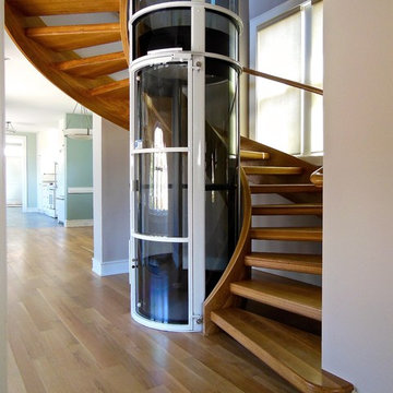 Norfolk Pneumatic Elevator Stairs