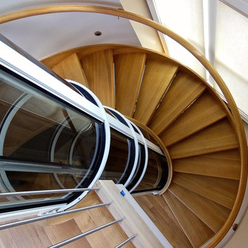 Norfolk Pneumatic Elevator Stairs