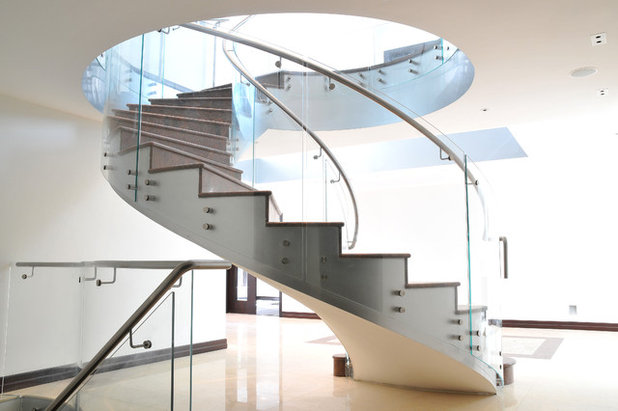 Contemporary Staircase by Elite Metalcraft Co. Ltd