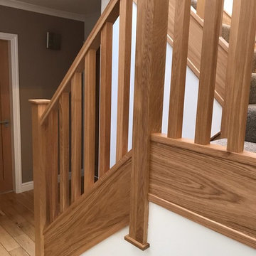 Oak Spindle Staircase