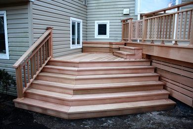 Staircase - craftsman staircase idea in New York