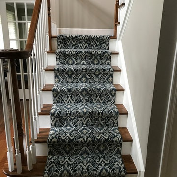 Old Tappan, NJ - Stair + Hallway Runner and Rug to match
