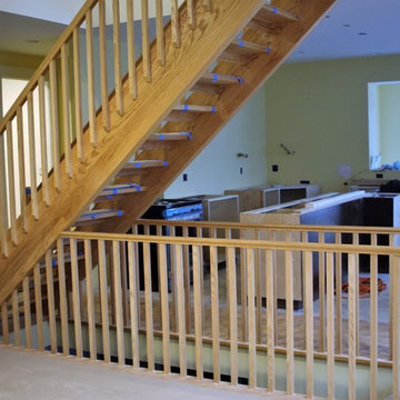 Open Rise Free Standing Stair