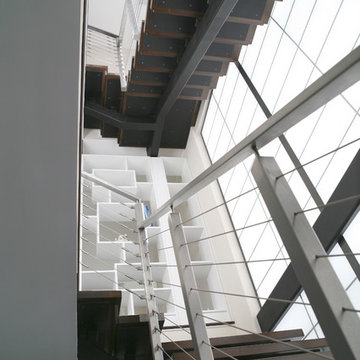 Open Riser Stairs