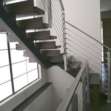 Open Riser Stairs