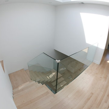 Open Riser Stairs