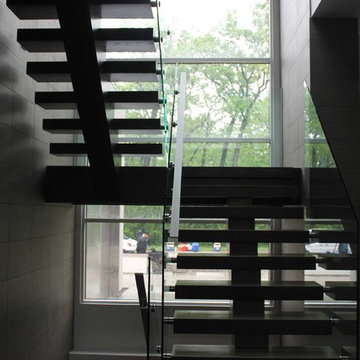 Open Riser Stairs