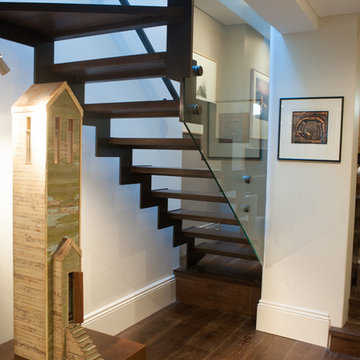 Open staircase