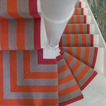 Colourful Stair Runner in Richmond, West London