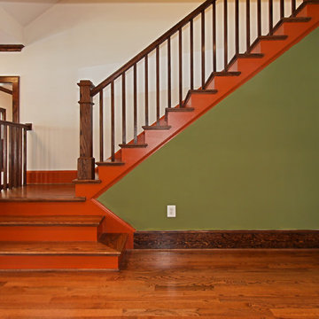 Orange Staircase