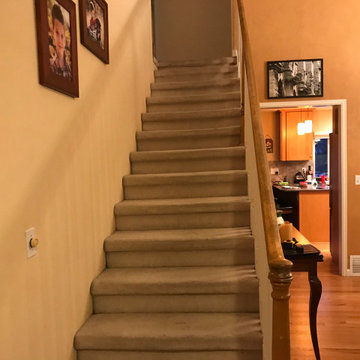 Original staircase and flooring