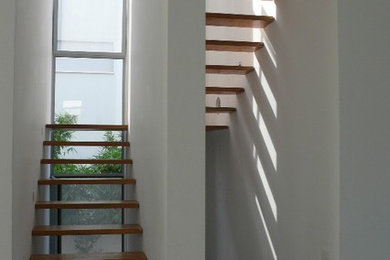 This is an example of a modern staircase in Tel Aviv.