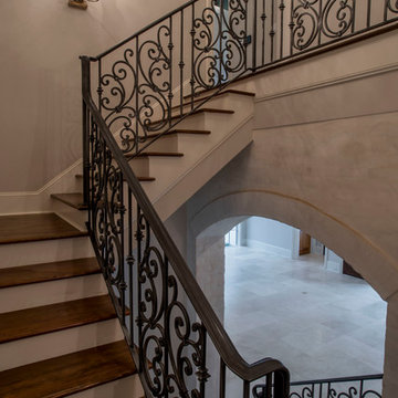 Ornamental Iron Stairway