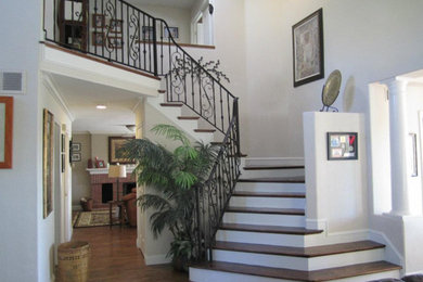 Example of a staircase design in Orange County