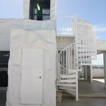 Outdoor Spiral Staircase