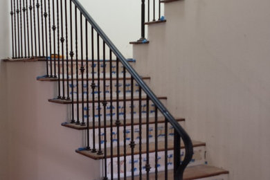 This is an example of a classic staircase in Los Angeles.