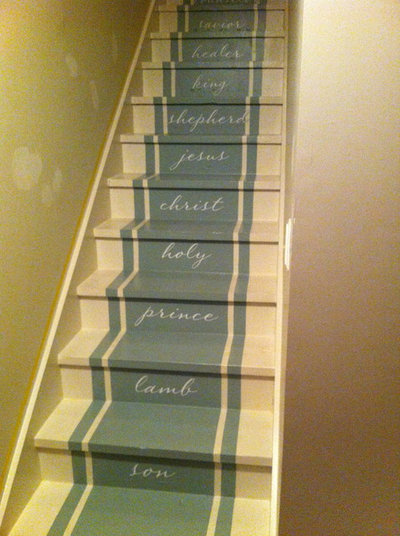 Traditional Staircase by Bella Tucker Decorative Finishes