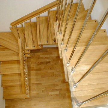 Past Leo Kaz Design projects. Bolt-on staircase system
