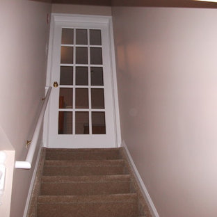 Elegant staircase photo in Philadelphia