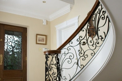This is an example of a contemporary staircase in Manchester.