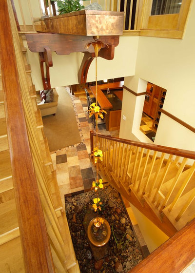 Contemporary Staircase by JALIN Design, LLC