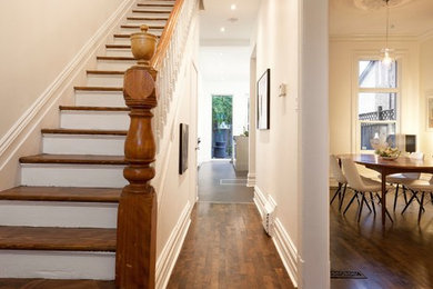 Staircase - eclectic staircase idea in Ottawa