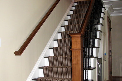 Inspiration for a traditional staircase in Burlington.