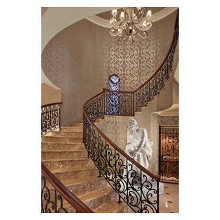 Private South Florida Residence - Mediterranean - Staircase - Miami - by  KDS Interiors, Inc. | Houzz